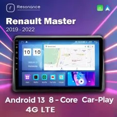 Штатная магнитола для Renault Master 19-24 Resonance M200 HD