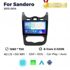 Штатная магнитола для Renault Sandero 13-14 Resonance M200 HD