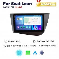 Штатная магнитола для Seat Leon 05-12 Resonance M200 HD