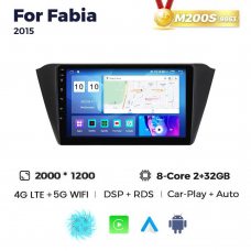 Штатная магнитола для Skoda Fabia 15-19 Resonance M200 2K