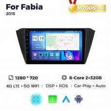 Штатная магнитола для Skoda Fabia 15-19 Resonance M200 HD