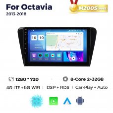 Штатная магнитола для Skoda Octavia 13-18 Resonance M200 HD
