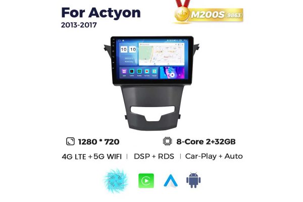 Штатна магнітола для SsangYong Actyon 13-18 Resonance M200 HD