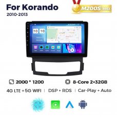 Штатна магнітола для SsangYong Korando 10-13 Resonance M200 2K