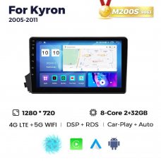 Штатна магнітола для SsangYong Kyron 05-14 Resonance M200 HD