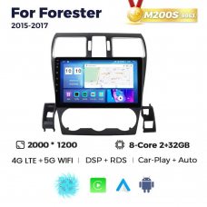 Штатная магнитола для Subaru Forester 15-17 Resonance M200 2K