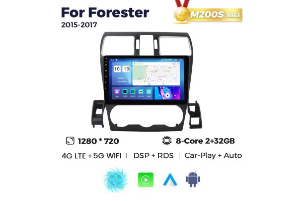 Штатна магнітола для Subaru Forester 15-17 Resonance M200 HD