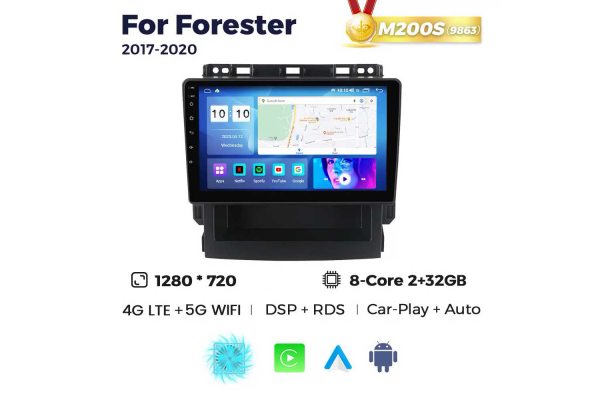 Штатна магнітола для Subaru Forester 17-20 Resonance M200 HD