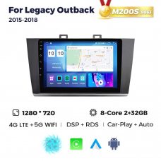 Штатная магнитола для Subaru Legacy, Outback 15-18 Resonance M200 HD