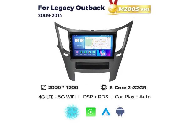 Штатная магнитола для Subaru Legacy, Outback 09-14 Resonance M200 2K