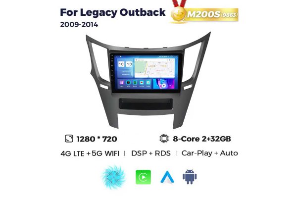Штатна магнітола для Subaru Legacy, Outback 09-14 Resonance M200 HD