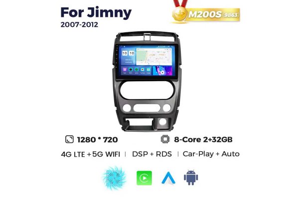 Штатная магнитола для Suzuki Jimny 05-18 Resonance M200 HD