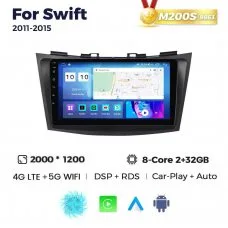 Штатна магнітола для Suzuki Swift 11-15 Resonance M200 2K