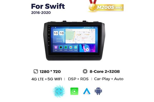 Штатная магнитола для Suzuki Swift 17-20 Resonance M200 HD