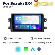 Штатна магнітола для Suzuki SX4 06-13 Resonance M200 2K