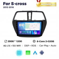 Штатна магнітола для Suzuki SX4 (S-Cross) 12-16 Resonance M200 2K