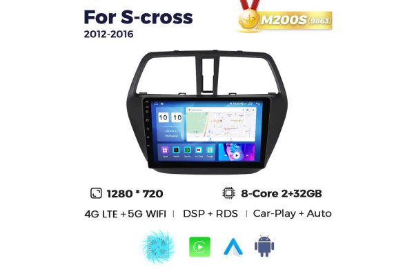 Штатна магнітола для Suzuki SX4 (S-Cross) 12-16 Resonance M200 HD