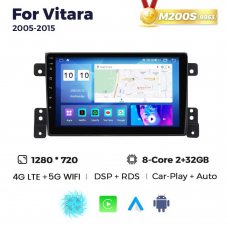 Штатная магнитола для Suzuki Vitara 05-15 Resonance M200 HD