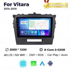 Штатна магнітола для Suzuki Vitara 15-18 Resonance M200 2K