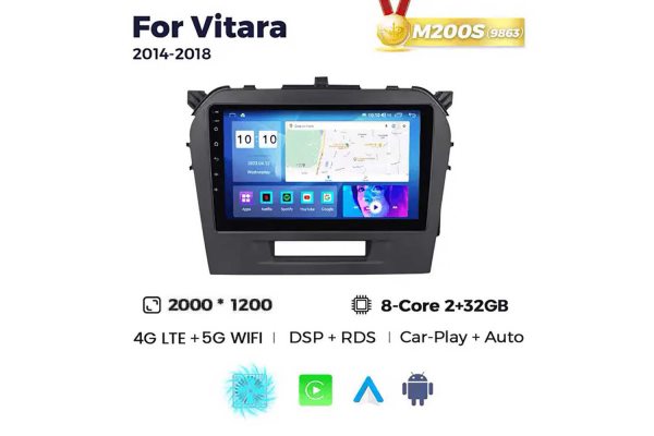 Штатна магнітола для Suzuki Vitara 15-18 Resonance M200 2K
