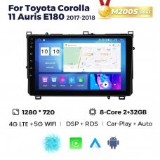 Штатная магнитола для Toyota Auris 17-18 Resonance M200 HD
