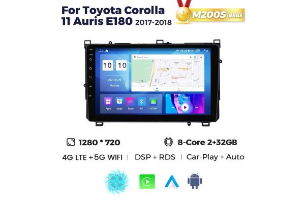 Штатная магнитола для Toyota Venza 17-18 Resonance M200 HD