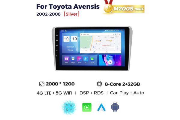 Штатна магнітола для Toyota Avensis 03-09 Resonance M200 2K