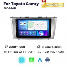 Штатная магнитола для Toyota Camry (XV40) Resonance M200 2K