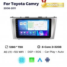 Штатна магнітола для Toyota Camry (XV40) Resonance M200 HD
