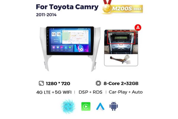 Штатная магнитола для Toyota Camry (XV50) Resonance M200 HD