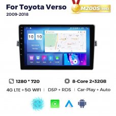 Штатная магнитола для Toyota Corolla 09-18 Resonance M200 HD