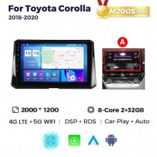 Штатная магнитола для Toyota Corolla 18-20 Resonance M200 2K