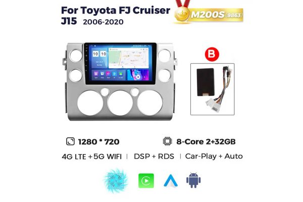 Штатная магнитола для Toyota FJ Cruiser 06-20 Resonance M200 HD