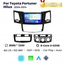 Штатная магнитола для Toyota Fortuner, Hilux 04-14 Resonance M200 2K