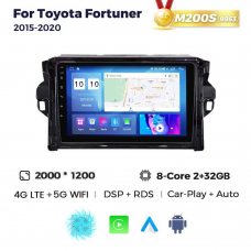 Штатная магнитола для Toyota Fortuner 15-20 Resonance M200 2K