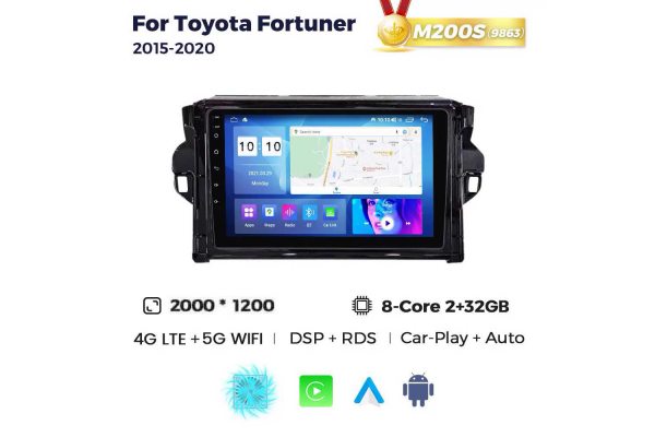 Штатна магнітола для Toyota Fortuner 15-20 Resonance M200 2K