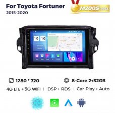 Штатная магнитола для Toyota Fortuner 15-20 Resonance M200 HD