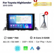 Штатная магнитола для Toyota Highlander 13-18 Resonance M200 HD