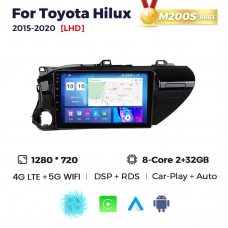 Штатная магнитола для Toyota Hilux 15-22 Resonance M200 HD