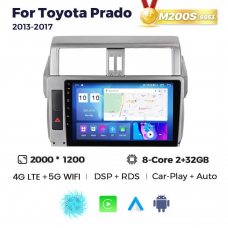 Штатная магнитола для Toyota Land Cruiser Prado (J150) 13-17 Resonance M200 2K