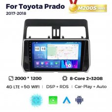Штатная магнитола для Toyota Land Cruiser Prado (J150) 17-18 Resonance M200 2K