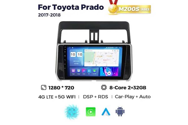 Штатная магнитола для Toyota Land Cruiser Prado (J150) 17-18 Resonance M200 HD