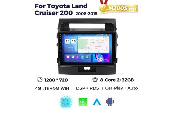 Штатна магнітола для Toyota Land Cruiser 200 07-15 Resonance M200 HD