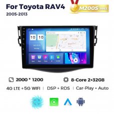 Штатная магнитола для Toyota RAV4 05-13 Resonance M200 2K