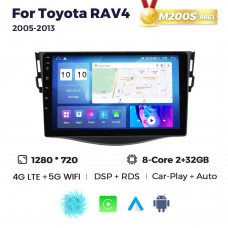Штатная магнитола для Toyota RAV4 05-13 Resonance M200 HD