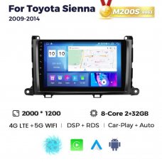 Штатная магнитола для Toyota Sienna 09-14 Resonance M200 2K
