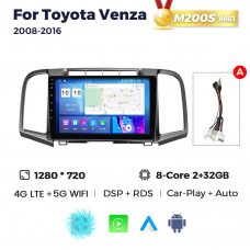 Штатная магнитола для Toyota Venza 08-16 Resonance M200 HD