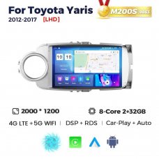 Штатная магнитола для Toyota Yaris 12-17 Resonance M200 2K