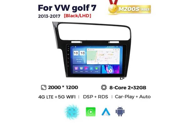 Штатна магнітола для Volkswagen Golf 13-17 Resonance M200 2K