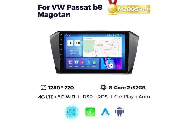 Штатная магнитола для Volkswagen Passat B8 Resonance M200 HD